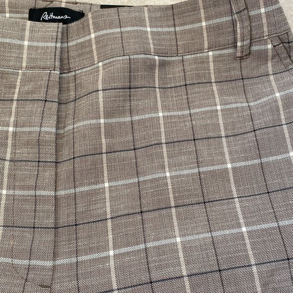 Reitman’s ladies dress pants grey stripe and check - Picture 7 of 13